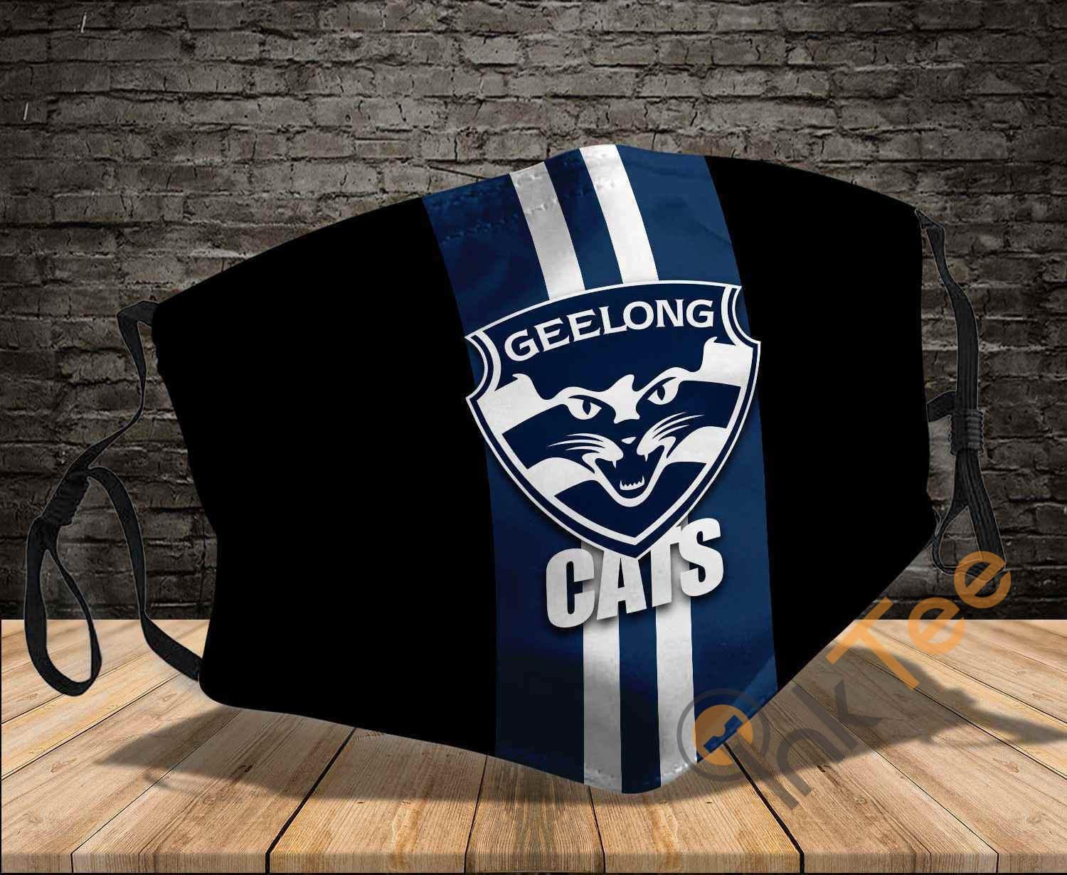 Geelong Cats Sku 1666 Amazon Best Selling Face Mask  InkTee Store