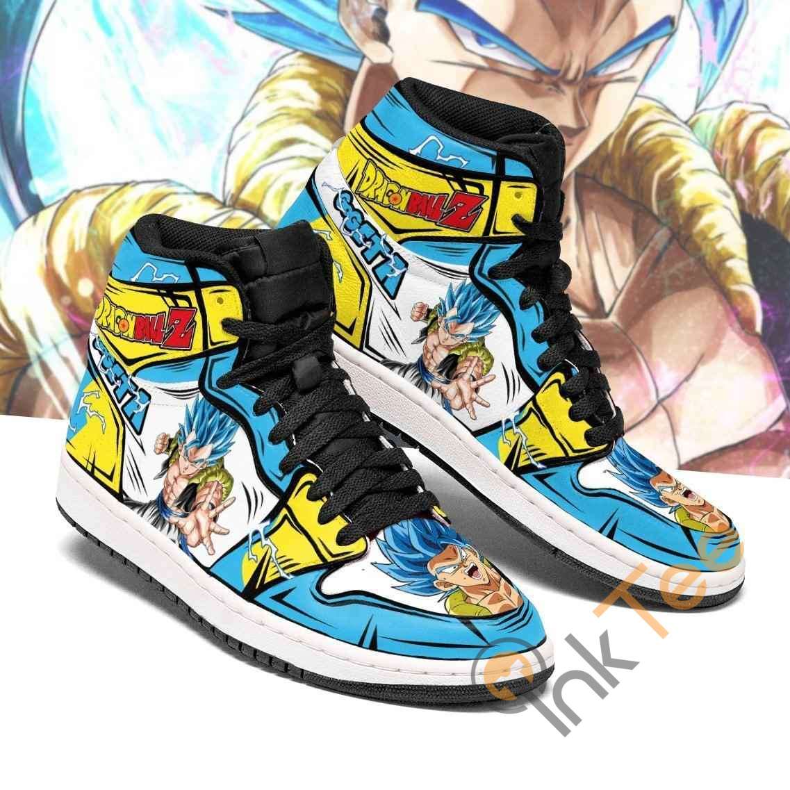 Gogeta Dragon Ball Z Anime Sneakers Air 