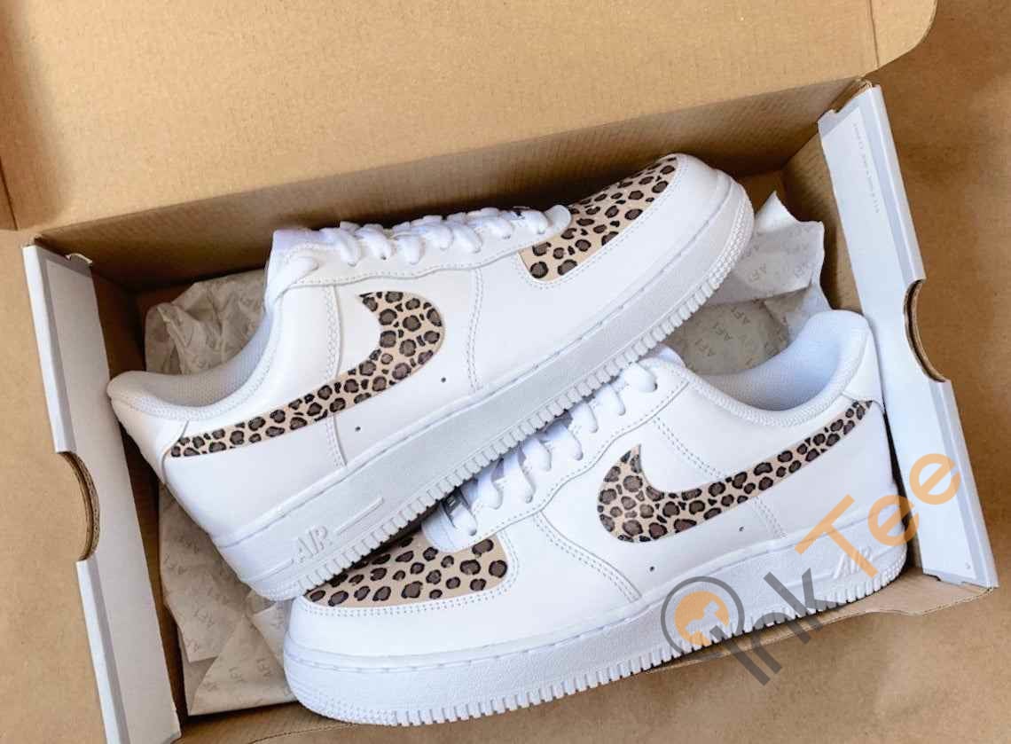 Leopard Cheetah Custom Nike Air Force 