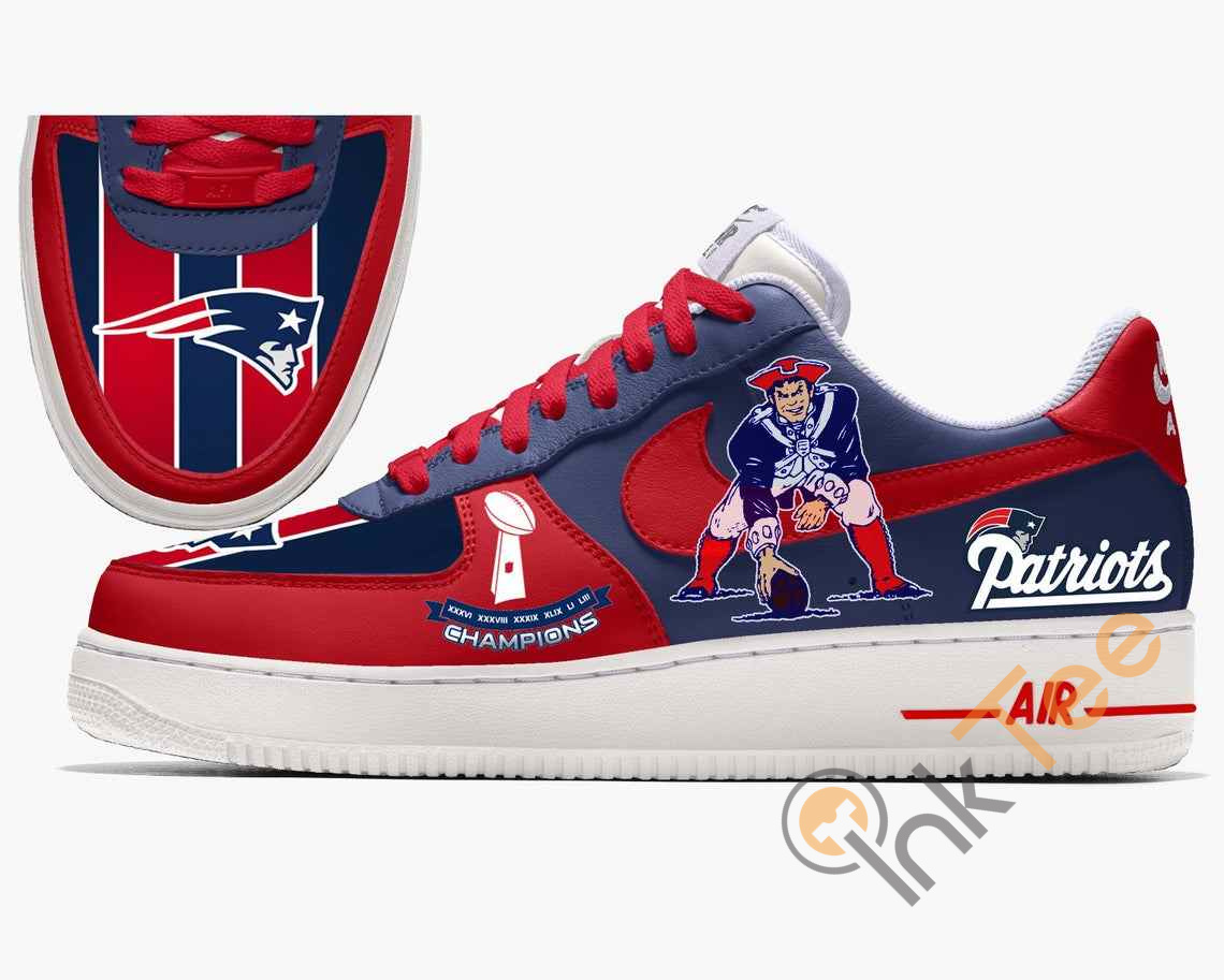 New England Patriots Custom Nike Air 