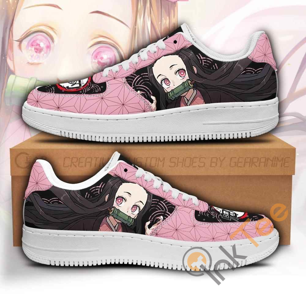 Nezuko Custom Demon Slayer Anime Nike Air Force Shoes