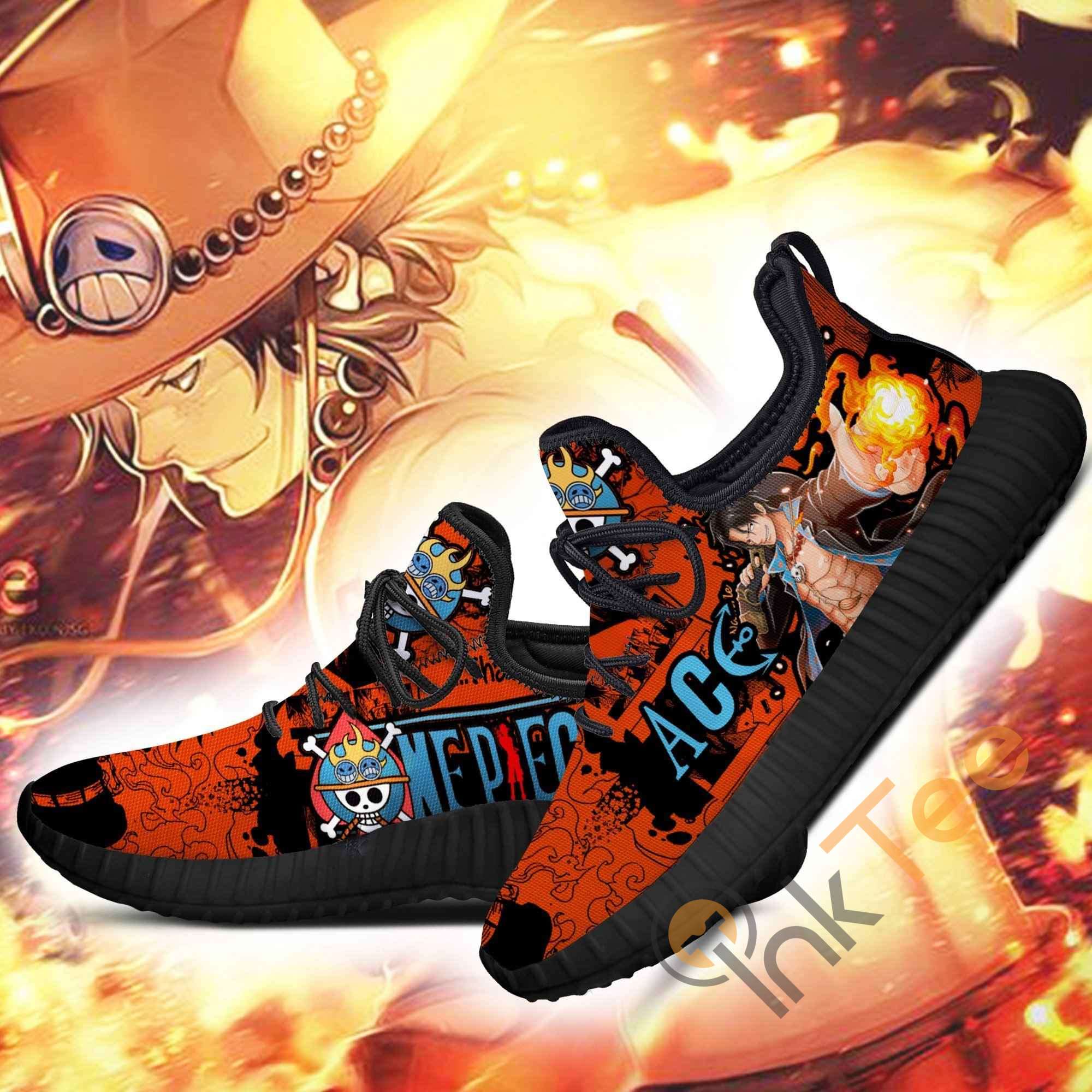 Portgas D. Ace One Piece Anime Reze Shoes