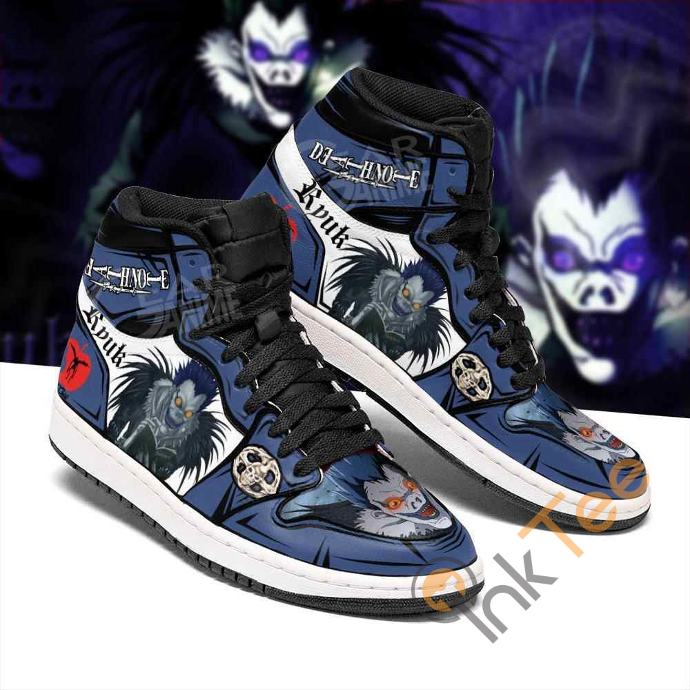 Ryuk Custom Death Note Sneakers Anime Air Jordan Shoes