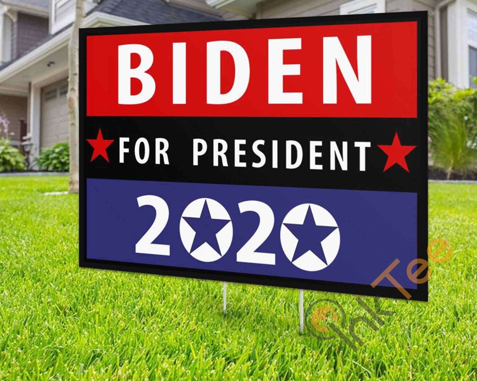 Custom Biden For President 2020 Yard Sign