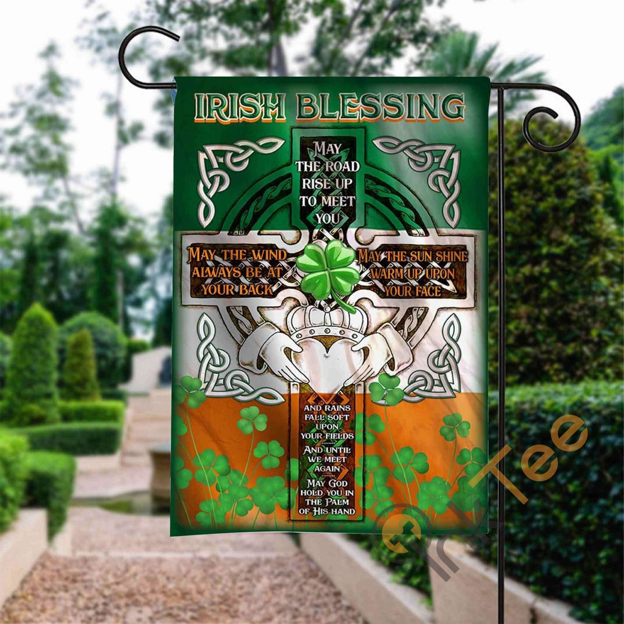 Custom Irish Blessing Home Garden Flag