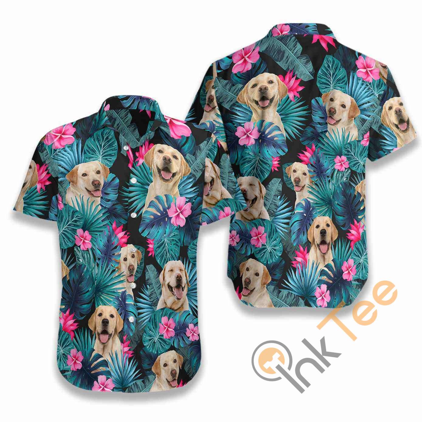 Tropical Labrador Hawaiian shirts