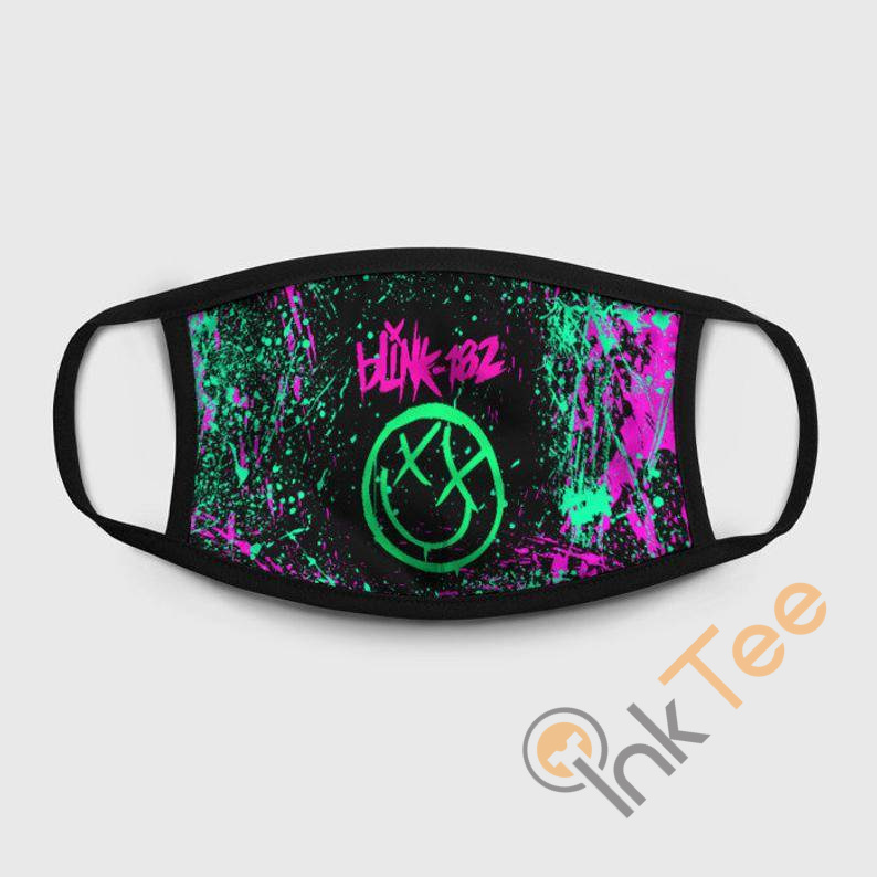 Blink 1 Rock Blink One Eighty Two Reusable Washable Face Mask