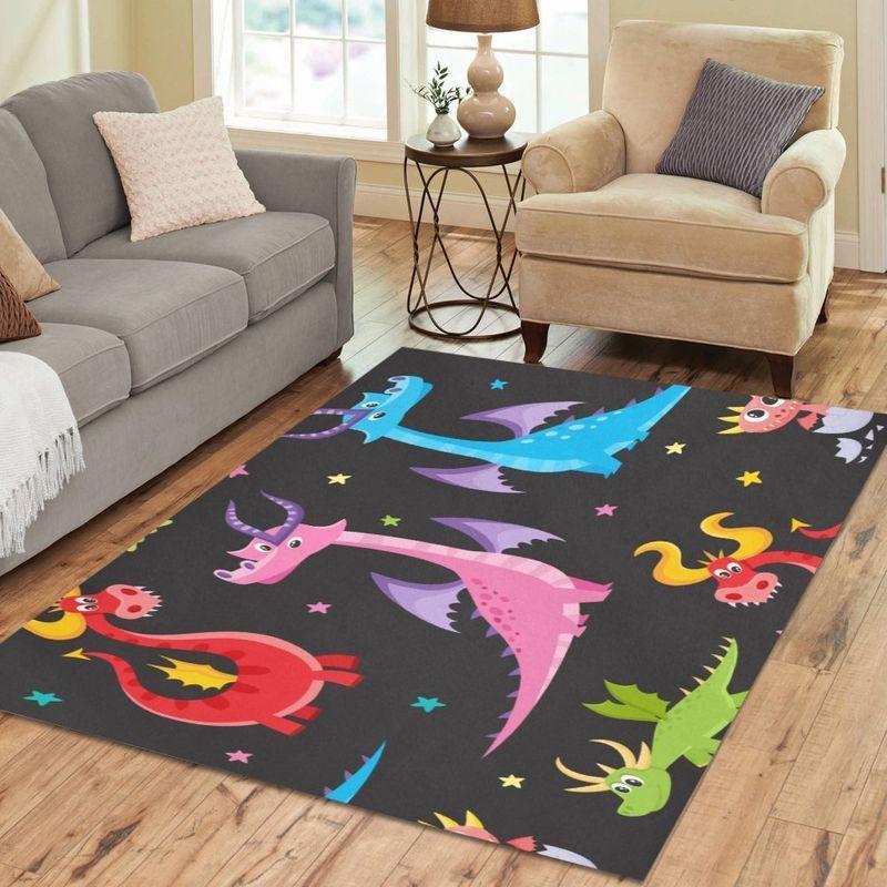 Baby Dragon Rectangle Limited Edition Amazon Best Seller Sku 268097 Rug