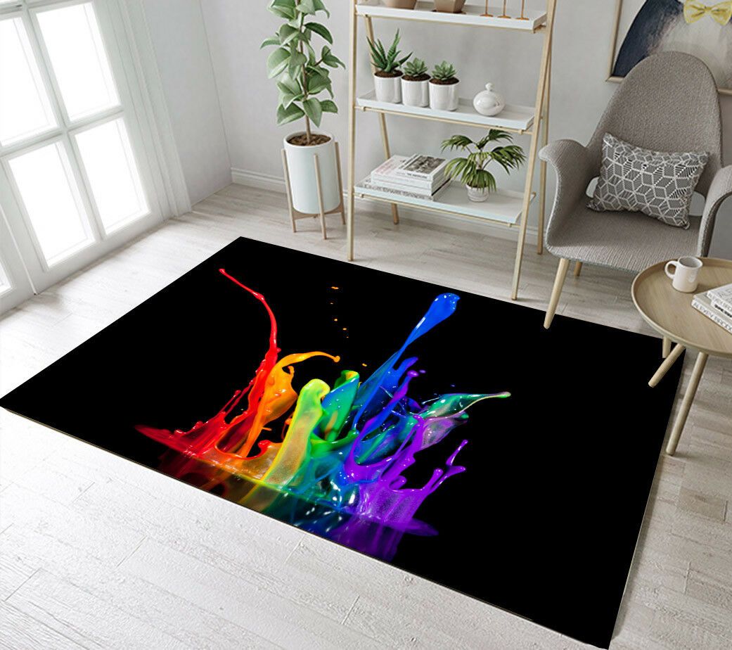 Colorful Paint Limited Edition Amazon Best Seller Sku 267946 Rug