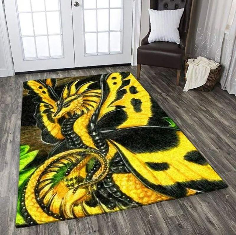 Dragon Butterfly Rectangle Limited Edition Amazon Best Seller Sku 268039 Rug