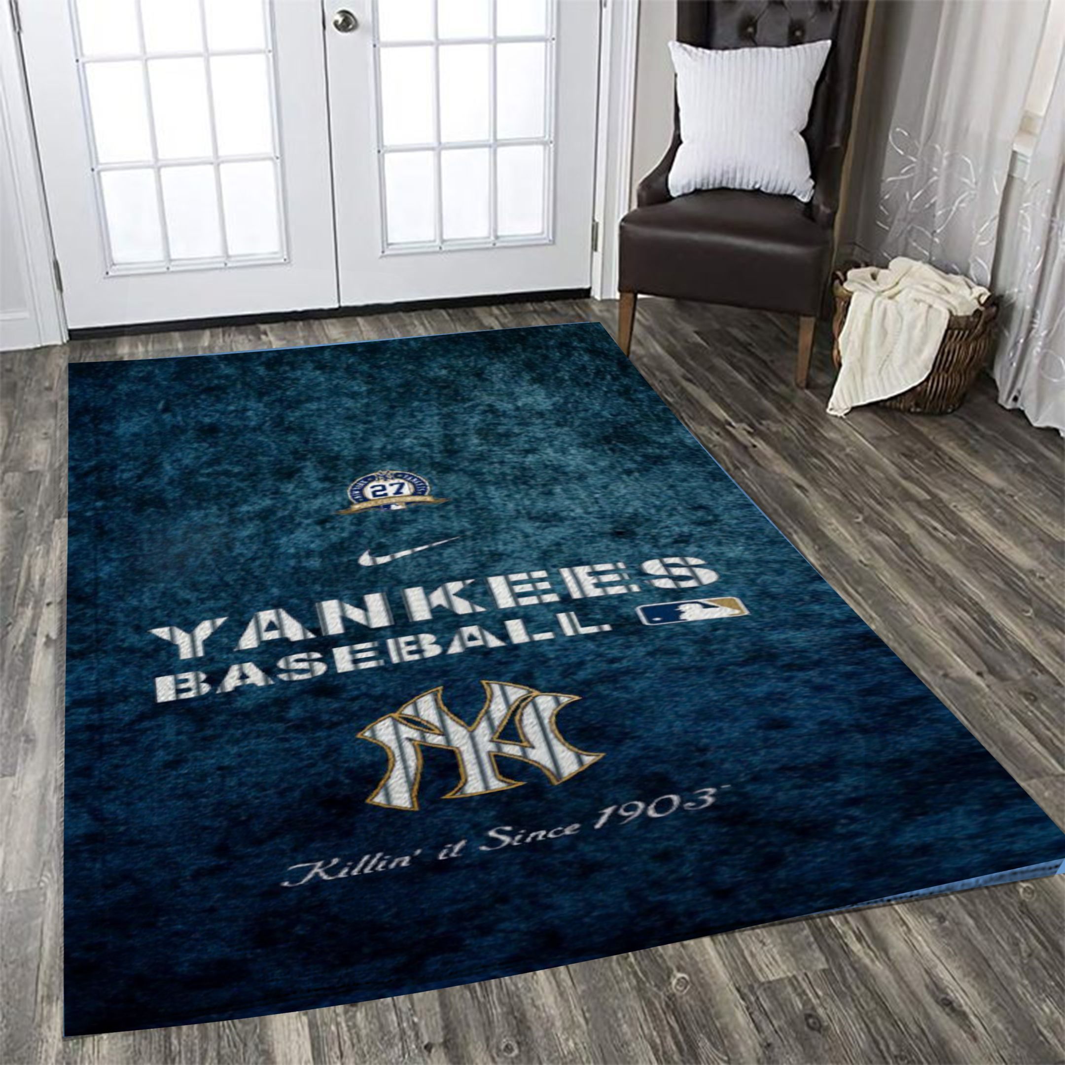 Amazon New York Yankees Living Room Area No4280 Rug