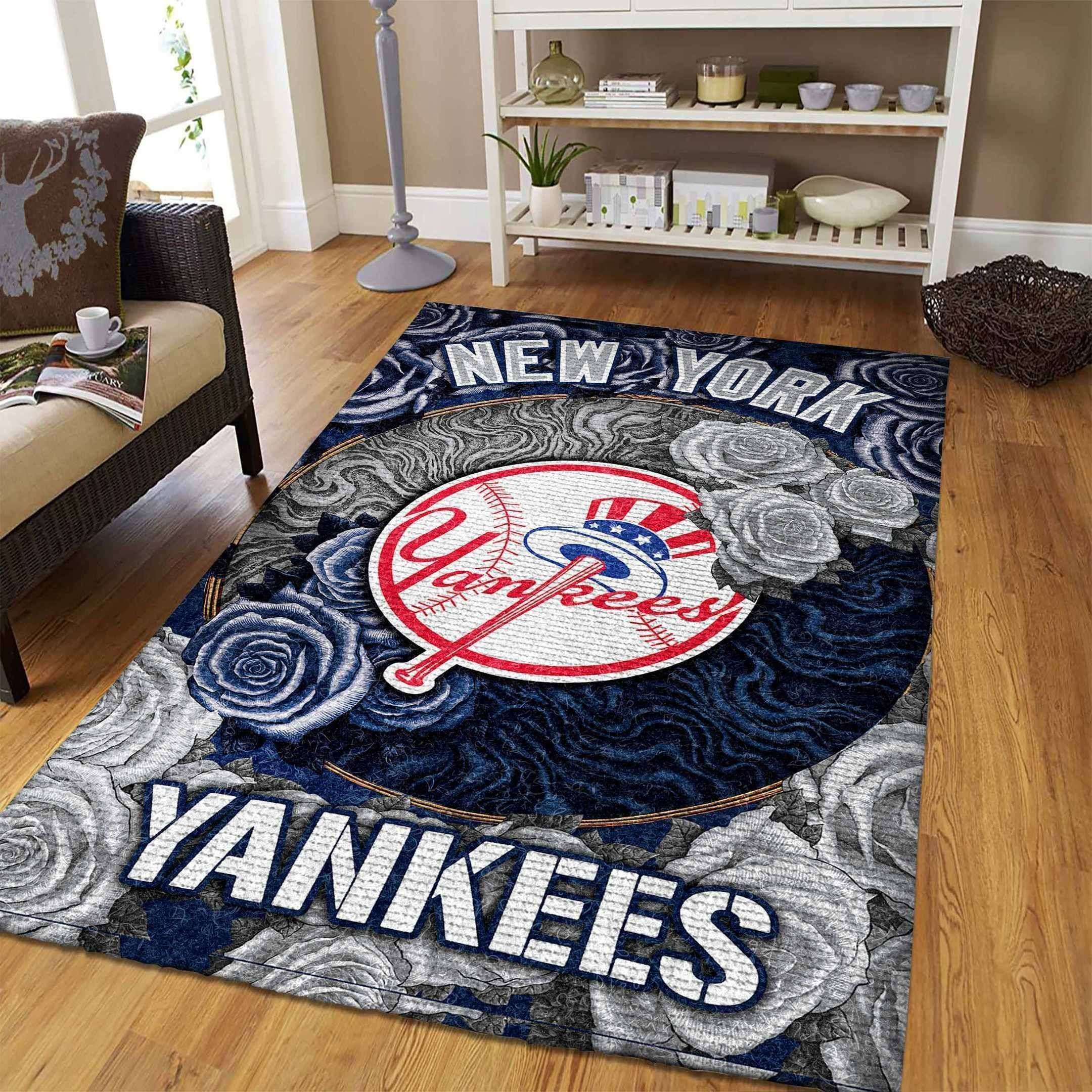 Amazon New York Yankees Living Room Area No4293 Rug