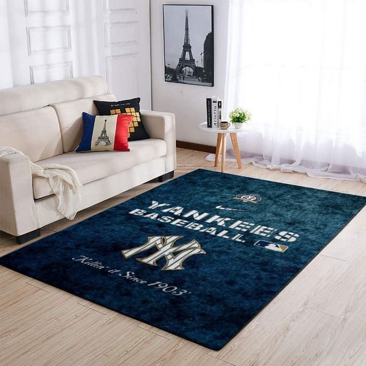 Amazon New York Yankees Living Room Area No4297 Rug