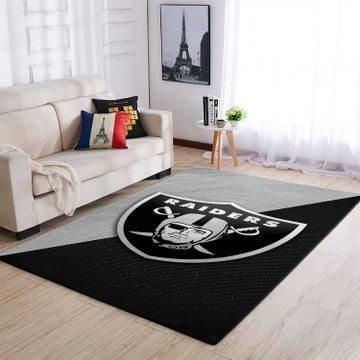 Amazon Oakland Raiders Living Room Area No4350 Rug