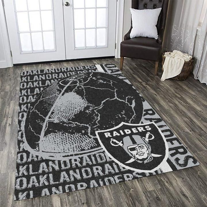 Amazon Oakland Raiders Living Room Area No4358 Rug