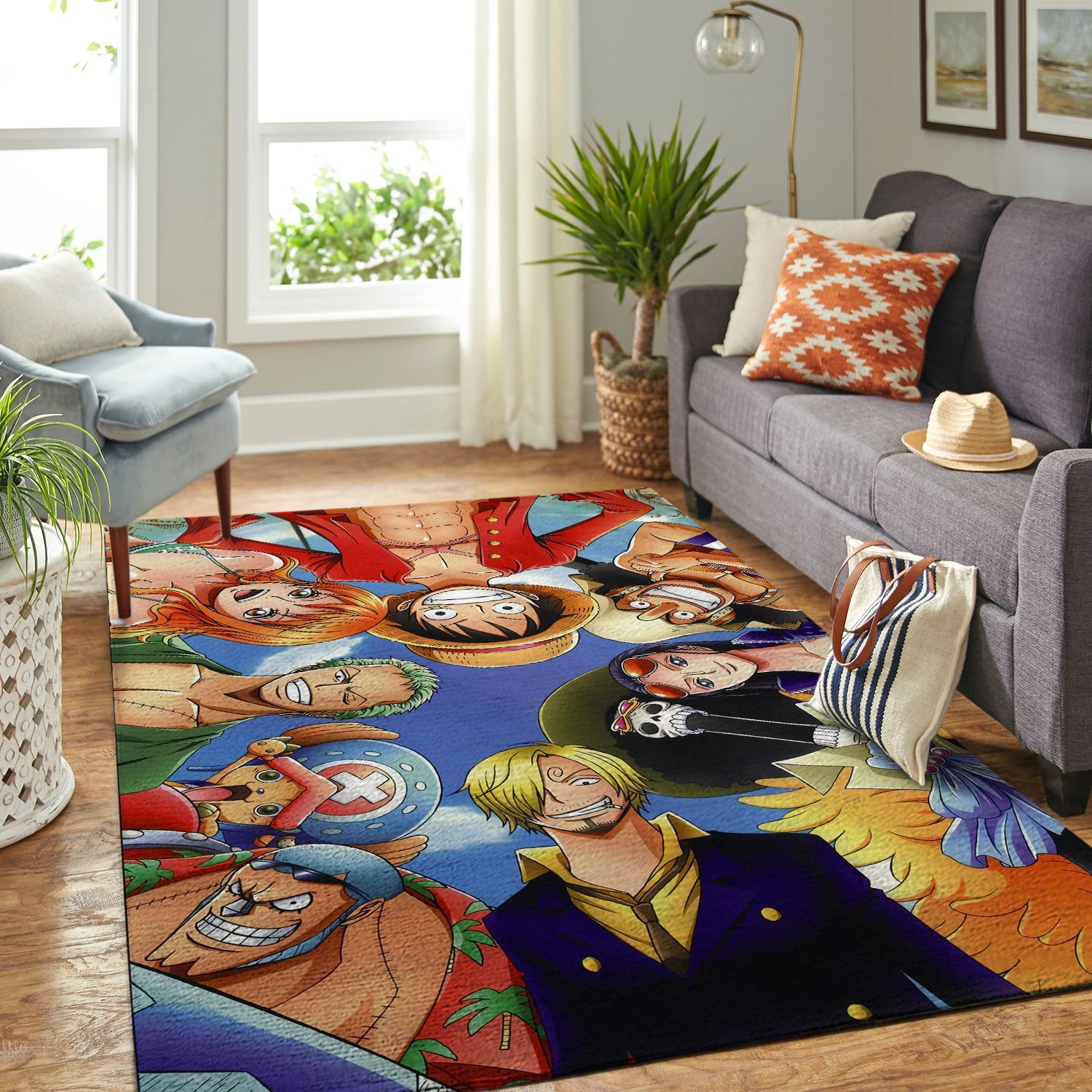 Amazon Onepiece-luffy Living Room Area No6433 Rug