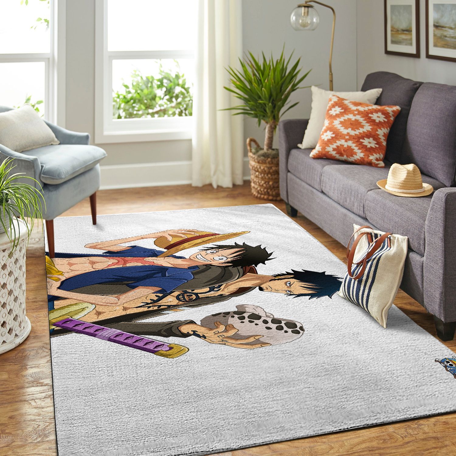 Amazon Onepiece-luffy Living Room Area No6439 Rug