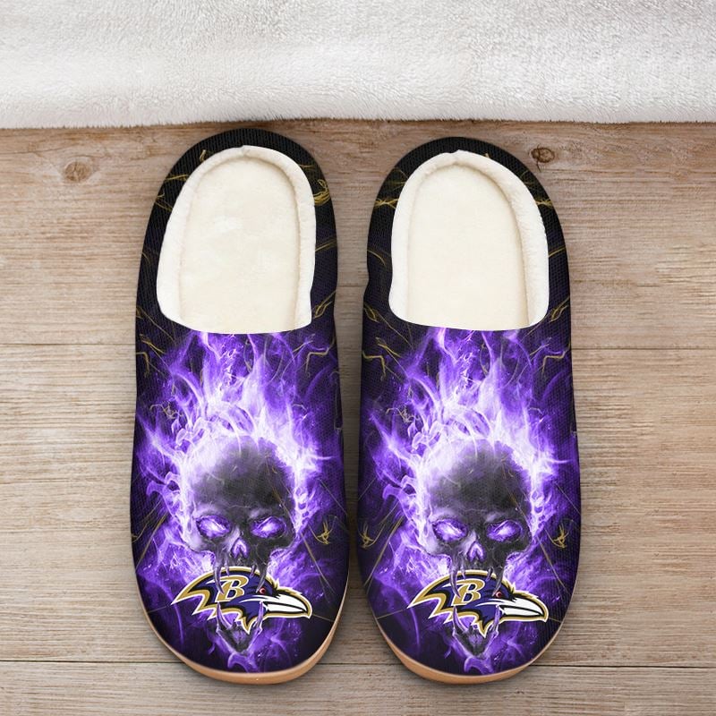 Baltimore Ravens Custom Shoes Slippers