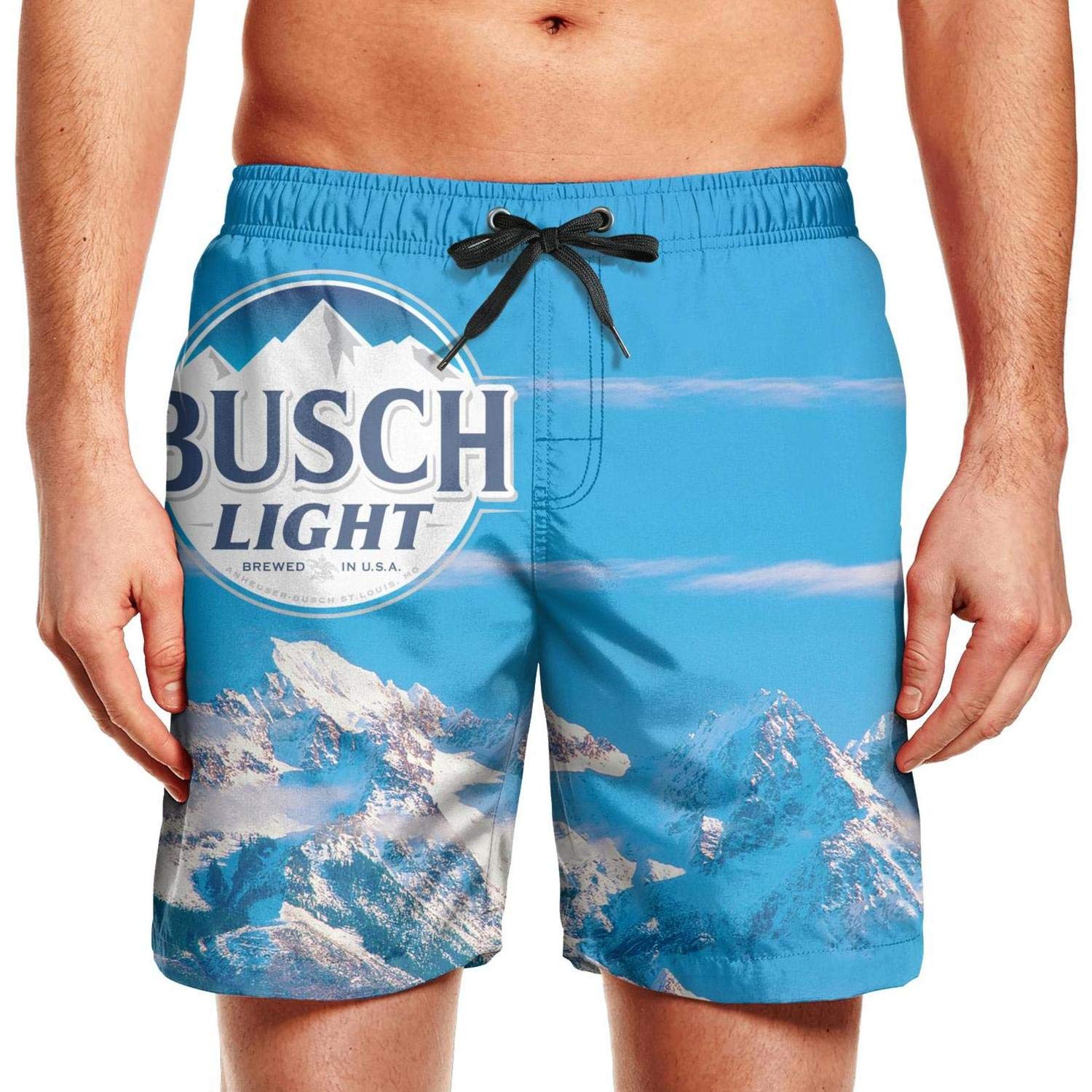 Busch Light Sign Patriotic American Usa Flag July 4th Shorts - Inktee Store