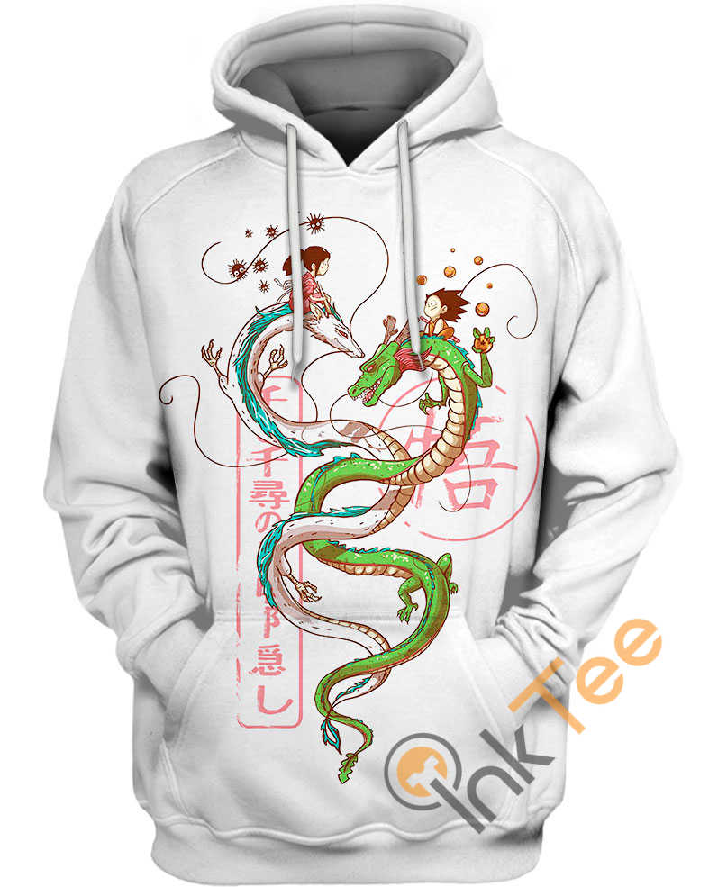 Haku And Shenron Amazon Best Selling Hoodie 3d