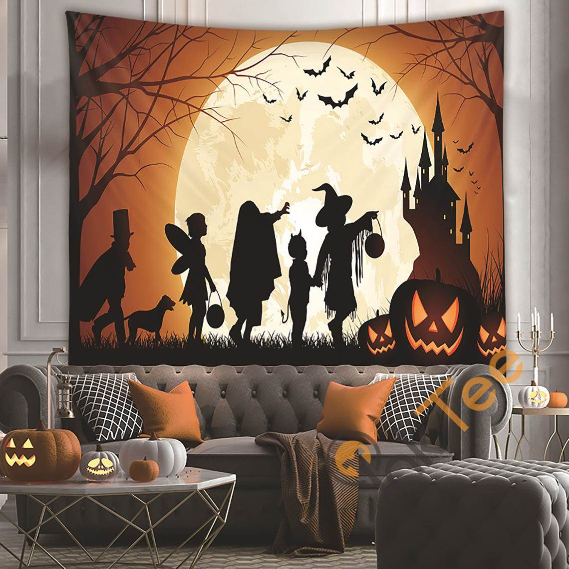 Happy Halloween Art Sku911 Tapestry