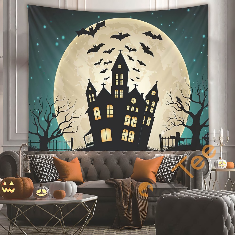 Happy Halloween Art Sku912 Tapestry