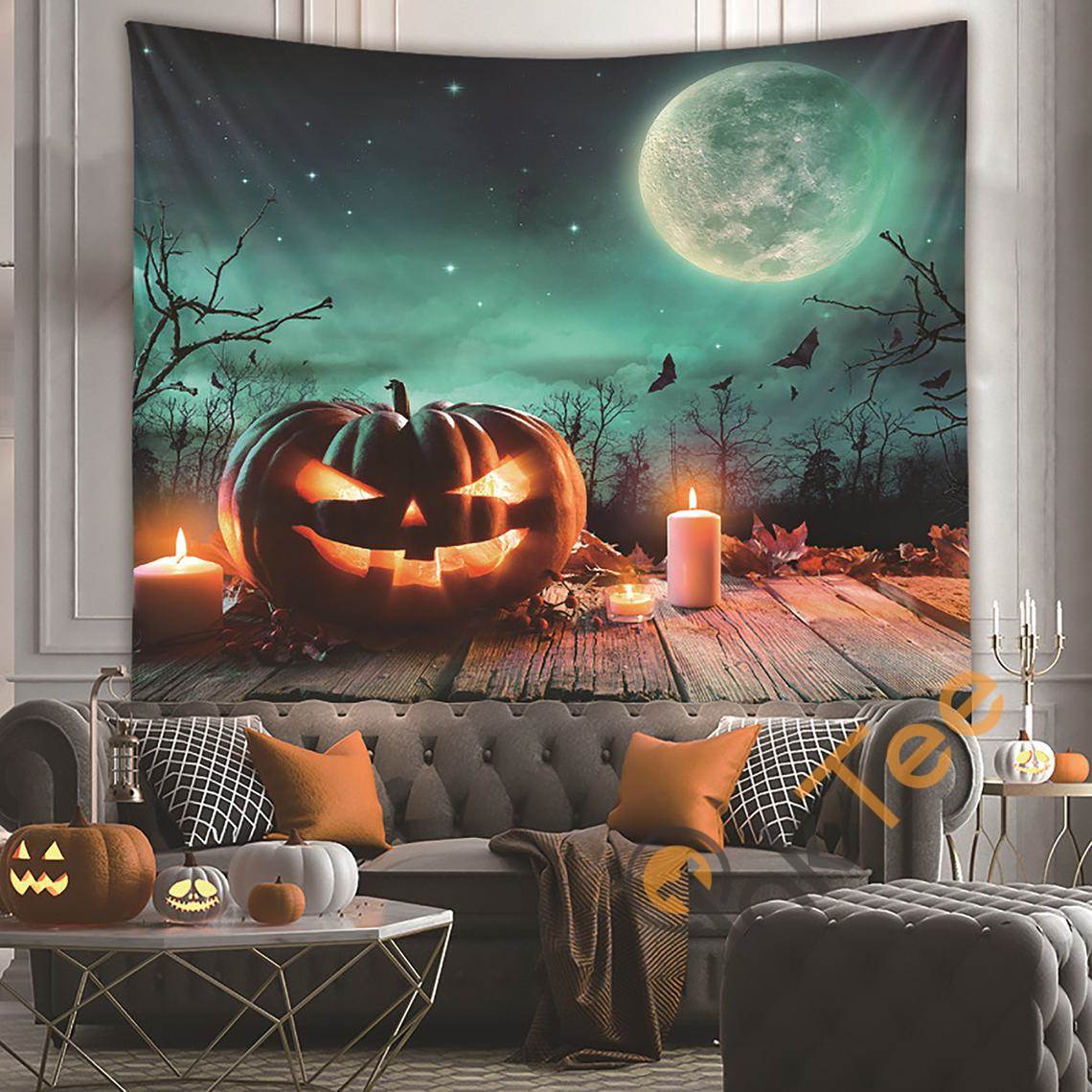 Happy Halloween Art Sku914 Tapestry