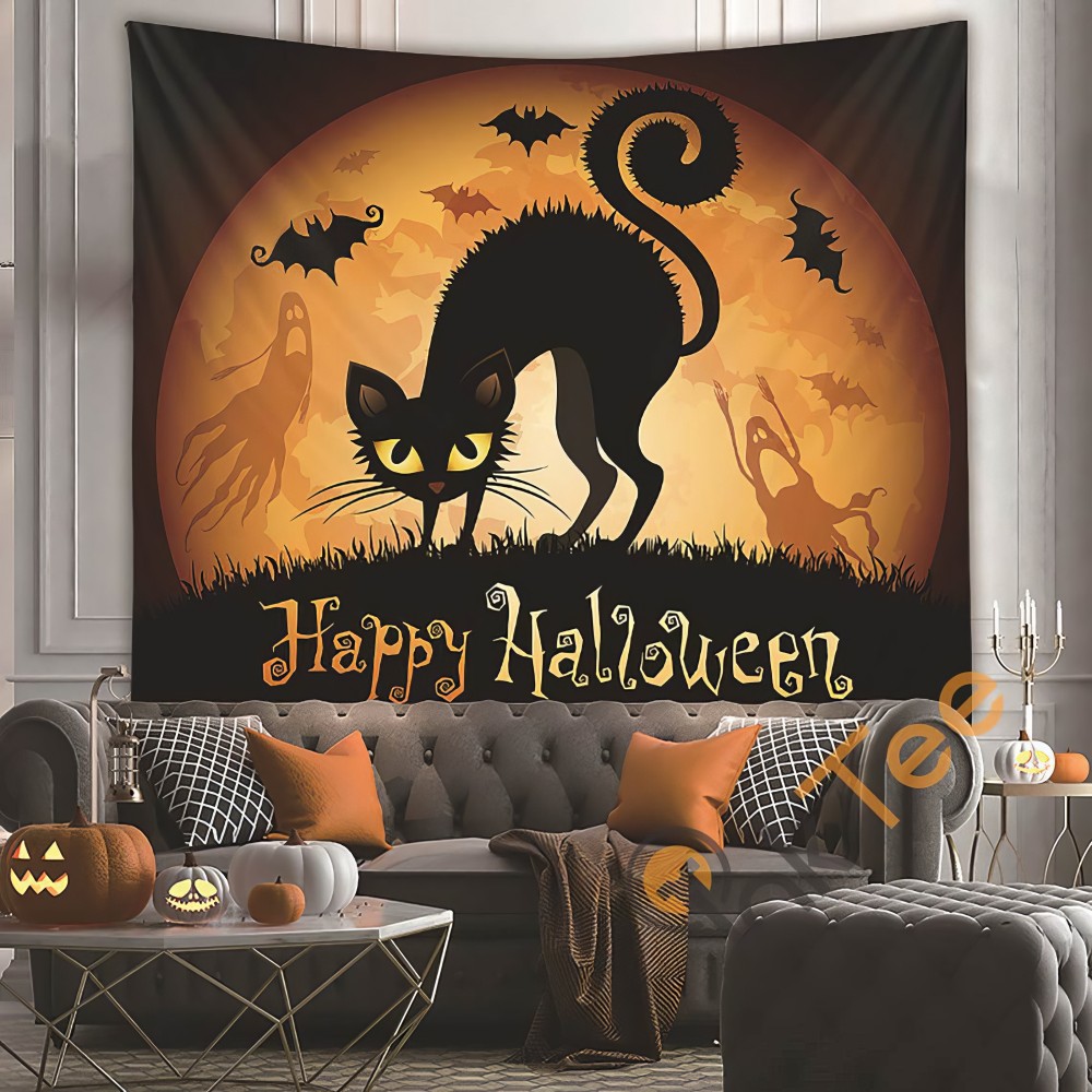 Happy Halloween Art Sku918 Tapestry
