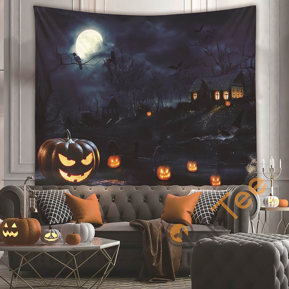 Happy Halloween Art Sku920 Tapestry