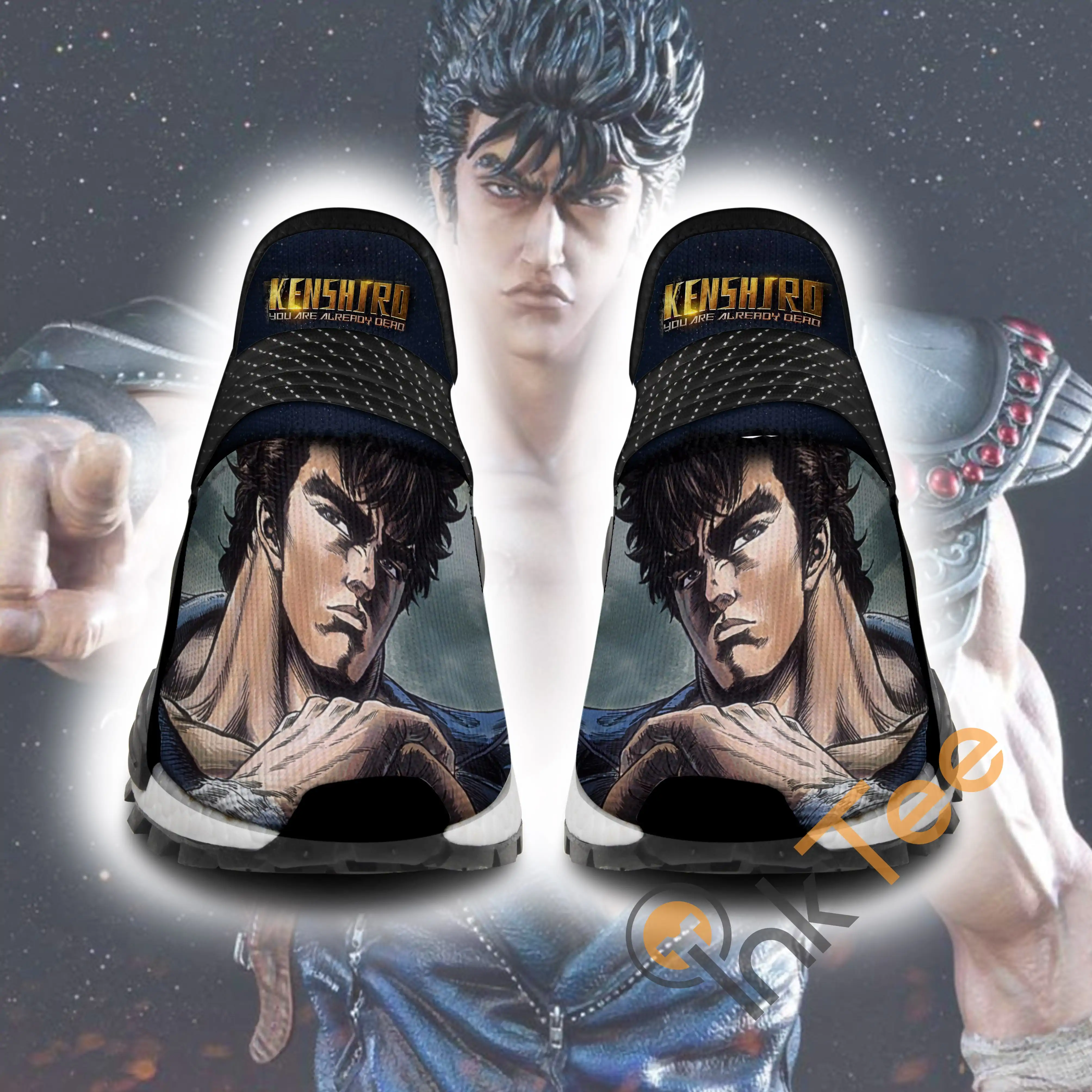 Kenshiro Sporty Fist Of The North Star Anime Amazon NMD Human Shoes -  InkTee Store