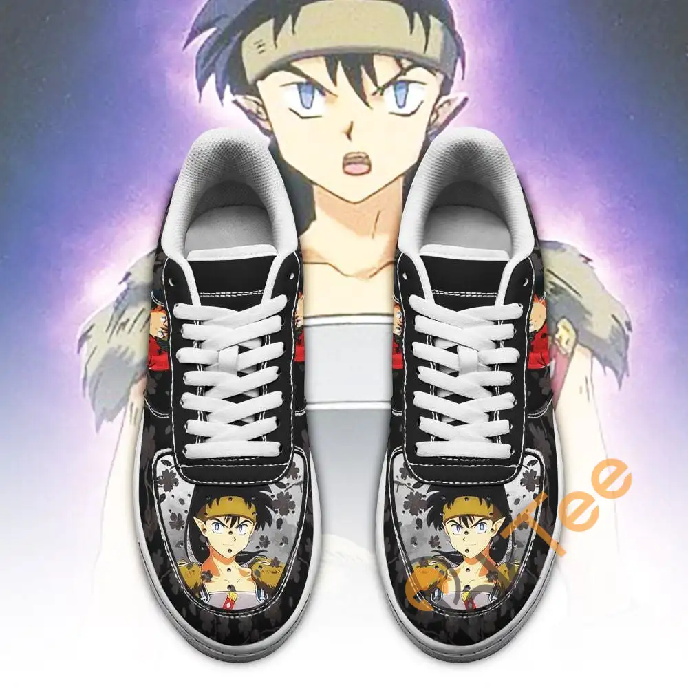 Koga Inuyasha Anime Fan Gift Idea Amazon Nike Air Force Shoes - InkTee Store