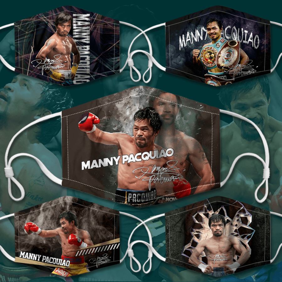 Manny Pacquiao 5pcs Set Sku No397 Face Mask