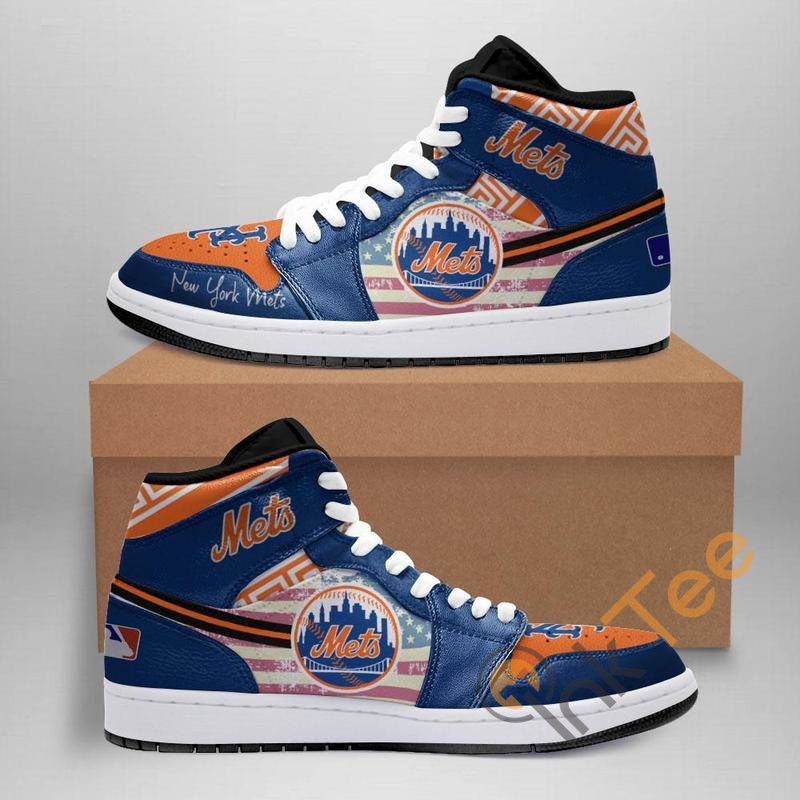 New York Mets Custom It2157 Air Jordan Shoes - InkTee Store