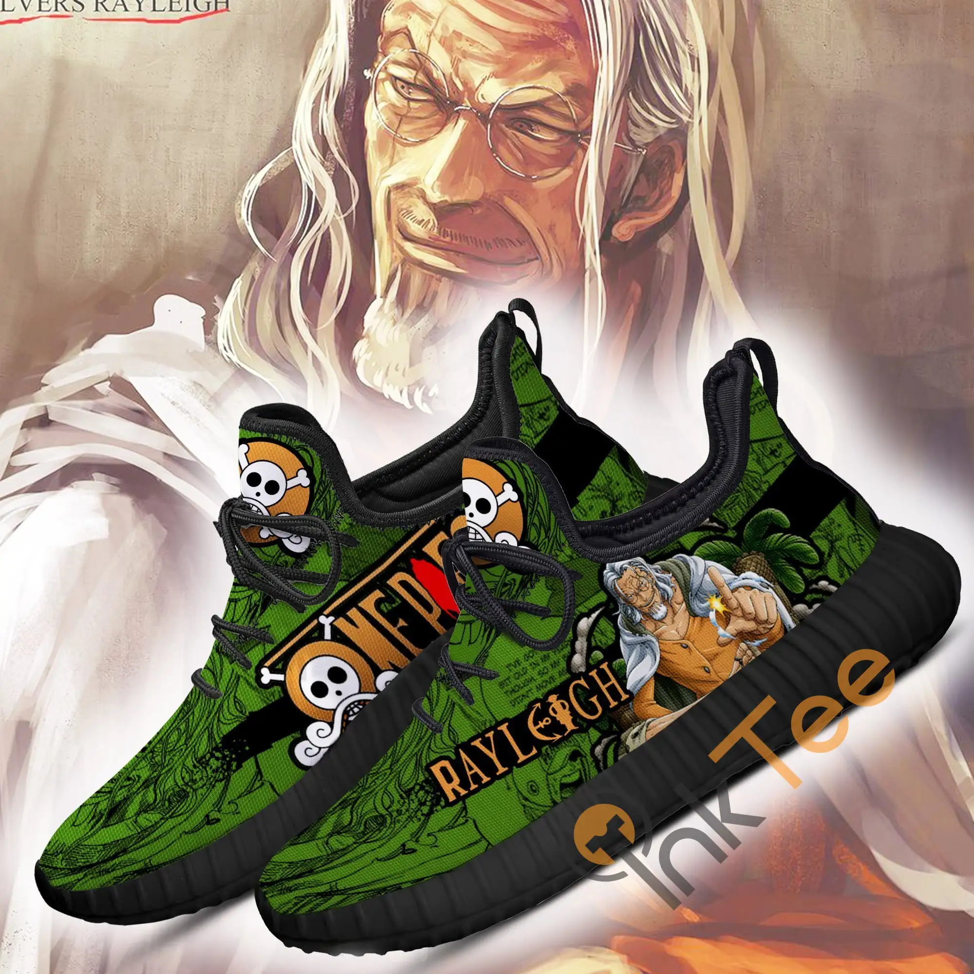 One Piece Rayleigh Custom One Piece Anime Amazon Reze Shoes