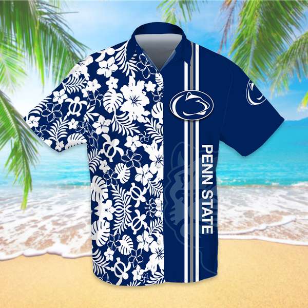 Penn State Nittany Lions Custom No117 Hawaiian Shirts - InkTee Store