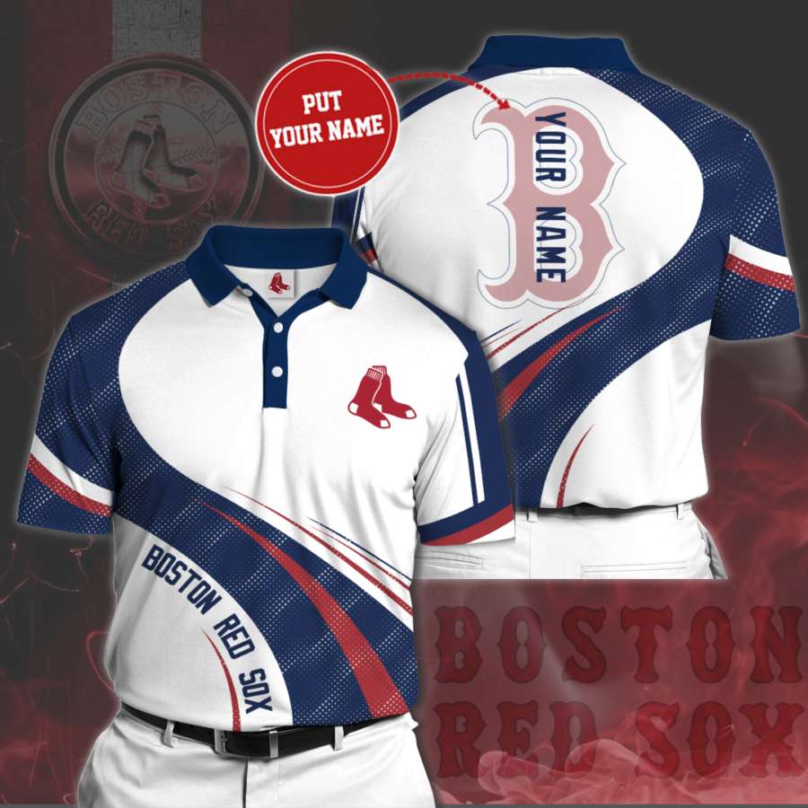 Personalized Boston Red Sox No72 Polo Shirt