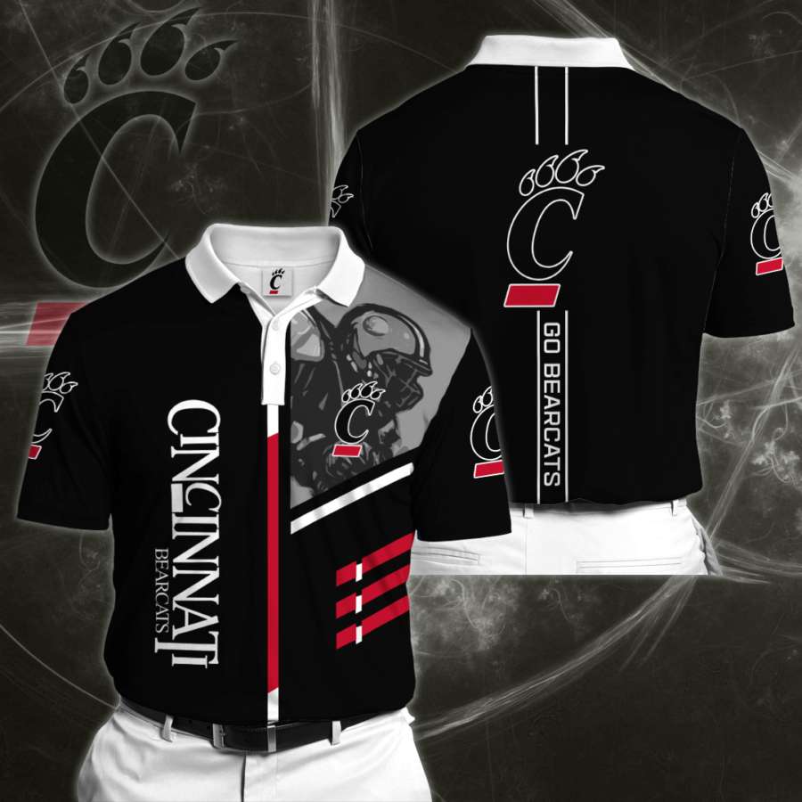 Personalized Cincinnati Bearcats No21 Polo Shirt