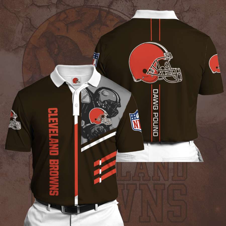 Personalized Cleveland Browns No20 Polo Shirt