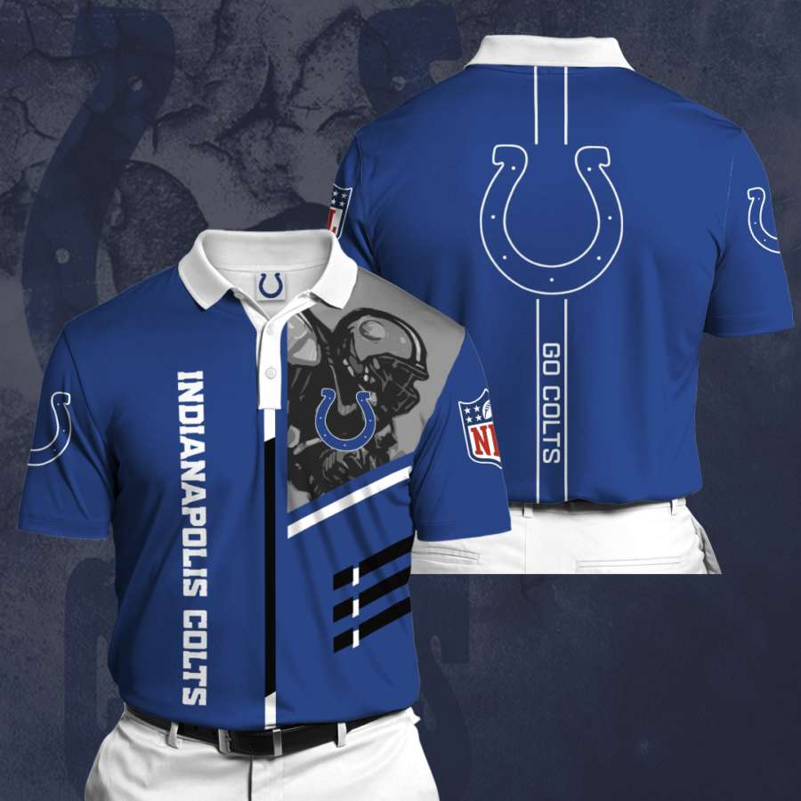 Personalized Indianapolis Colts No38 Polo Shirt