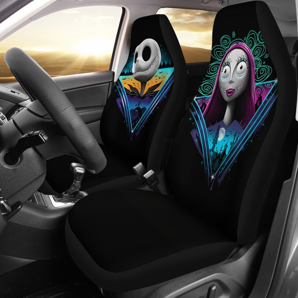 Rad Jack And Sally The Nightmare Before Christmas Car Seat Covers