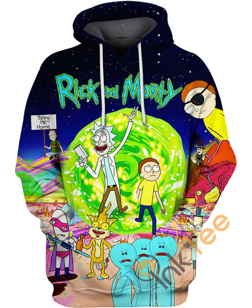 Rick And Morty Series Amazon Best Selling Hoodie 3D