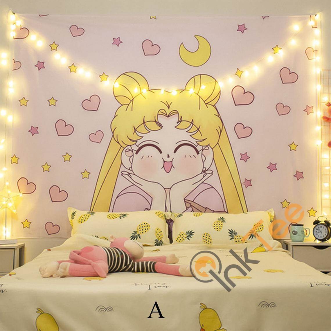 Sailor Moon Comic Anime Sku935 Tapestry