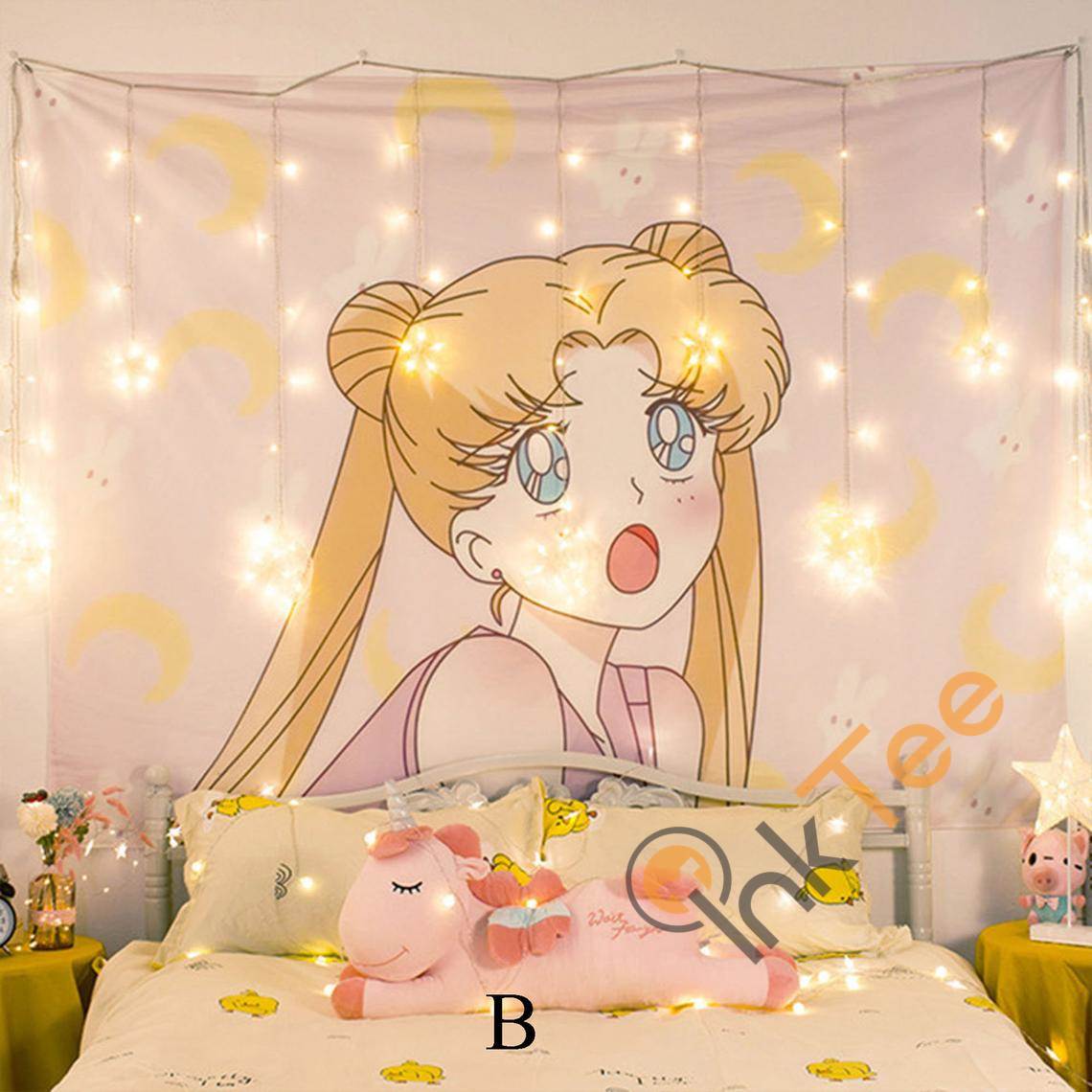 Sailor Moon Comic Anime Sku936 Tapestry