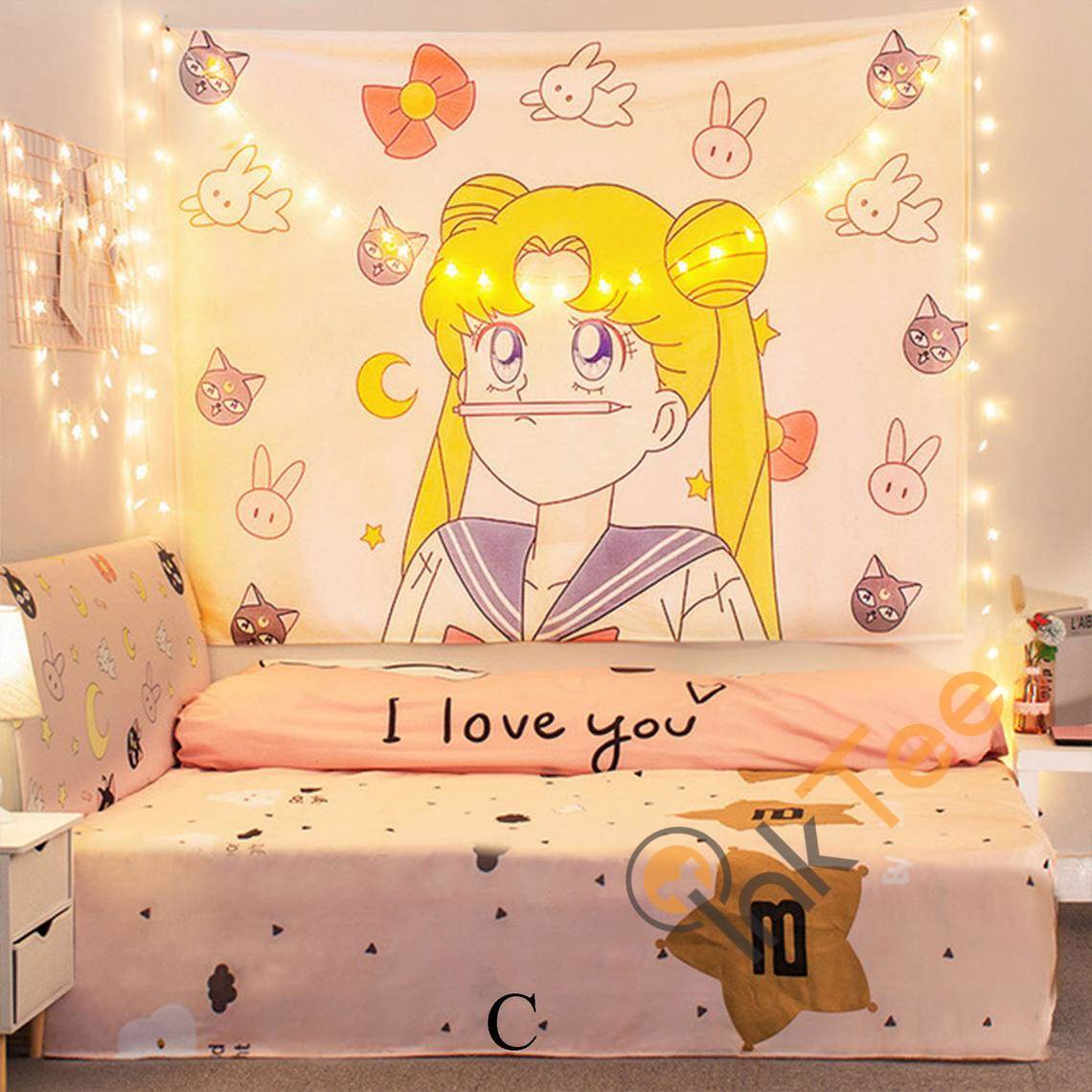 Sailor Moon Comic Anime Sku937 Tapestry