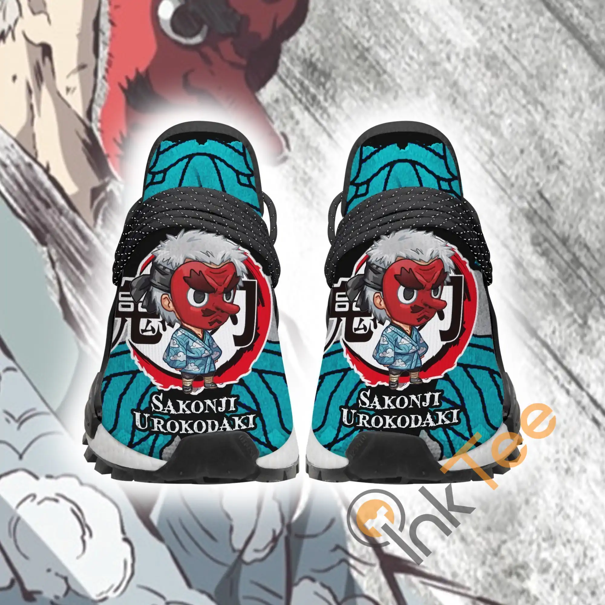 Sakonji Urokodaki Custom Demon Slayer Anime Amazon NMD Human Shoes
