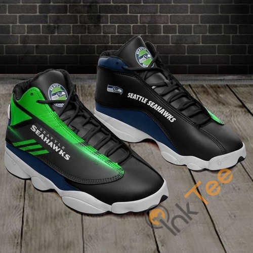 Seattle Seahawks 13 Personalized Air Jordan Shoes