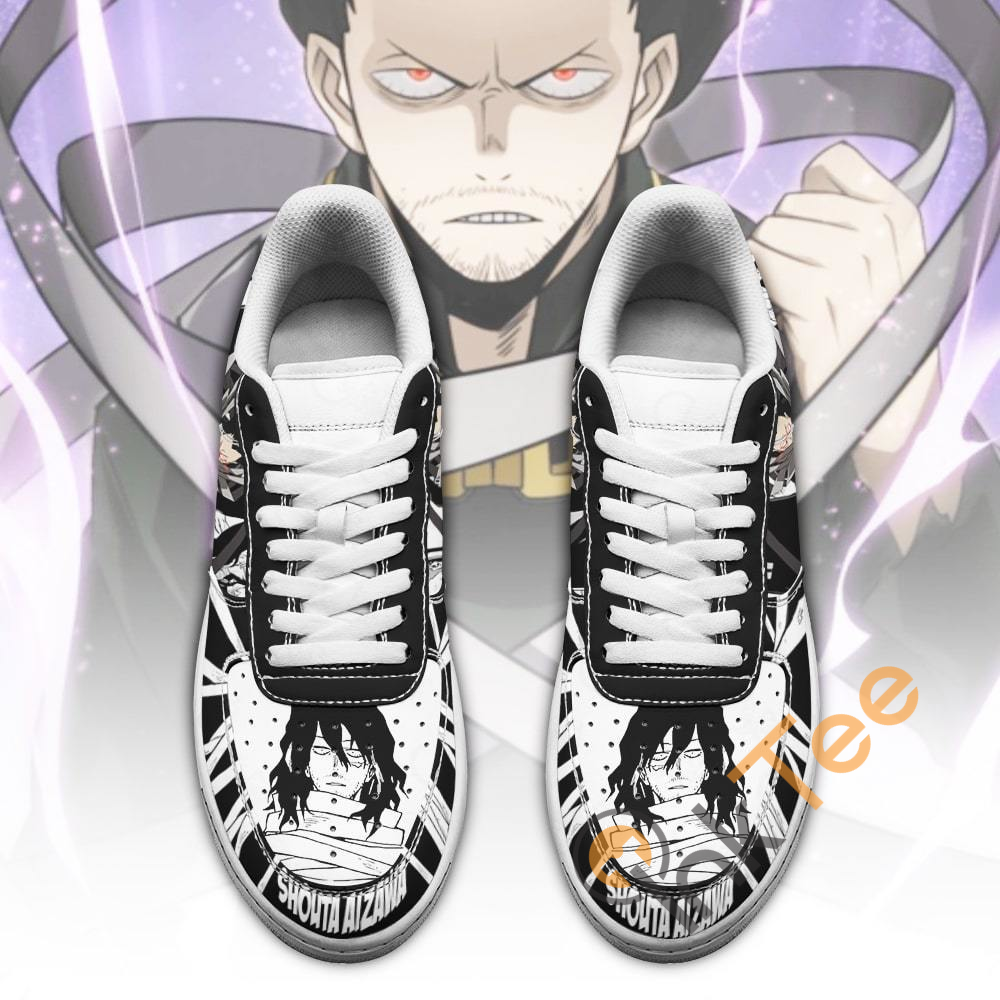 Shouta Aizawa Custom Hero Academia Anime Fan Gift Amazon Nike Air Force Shoes - InkTee Store