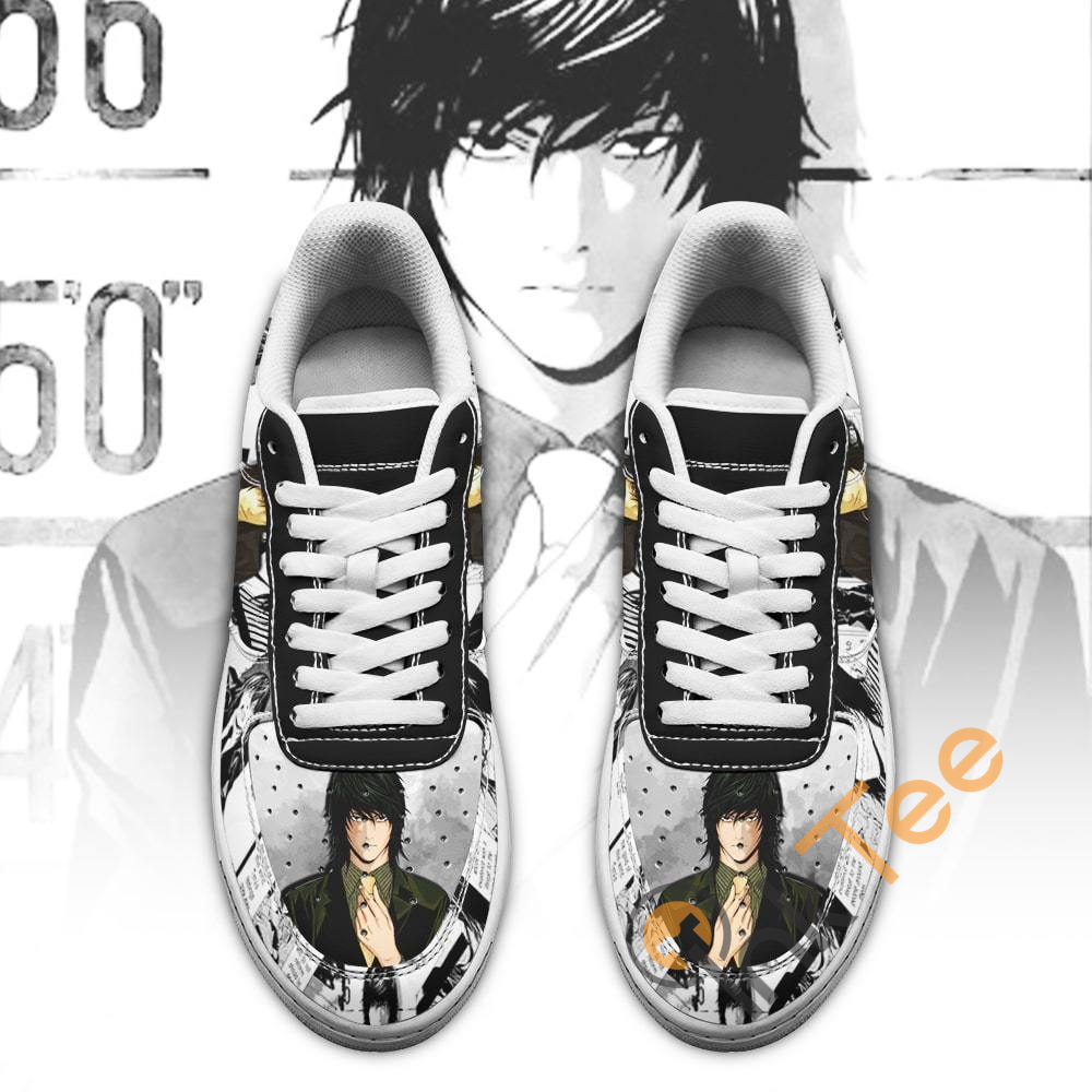 Teru Mikami Death Note Anime Fan Gift Idea Amazon Nike Air Force Shoes Inktee Store