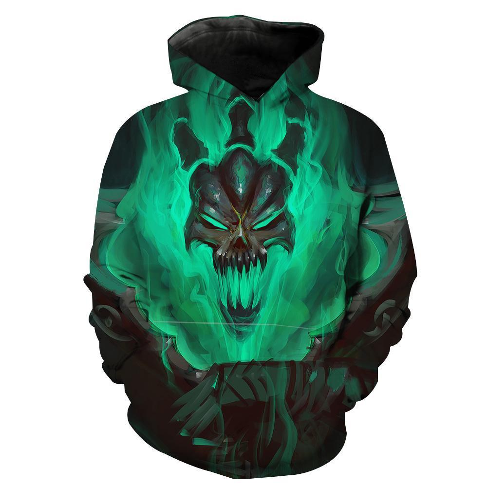 Thresh Face League Of Legends Thresh Hoodie 3d Inktee Store 