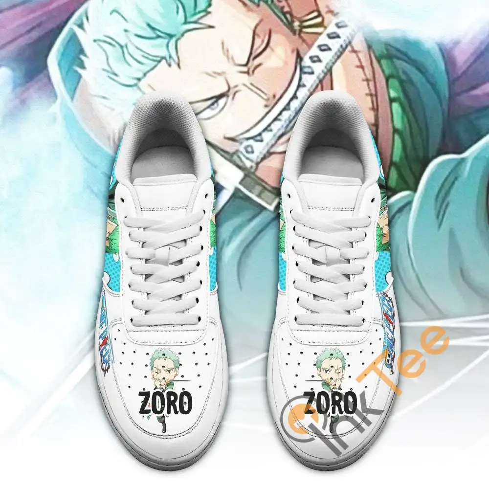 Zoro Custom One Piece Anime Fan Amazon Nike Air Force Shoes